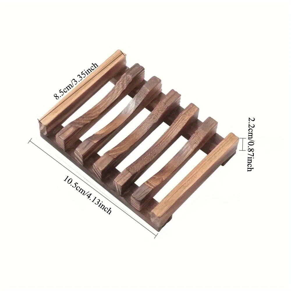 Elegant Wooden Soap Dish