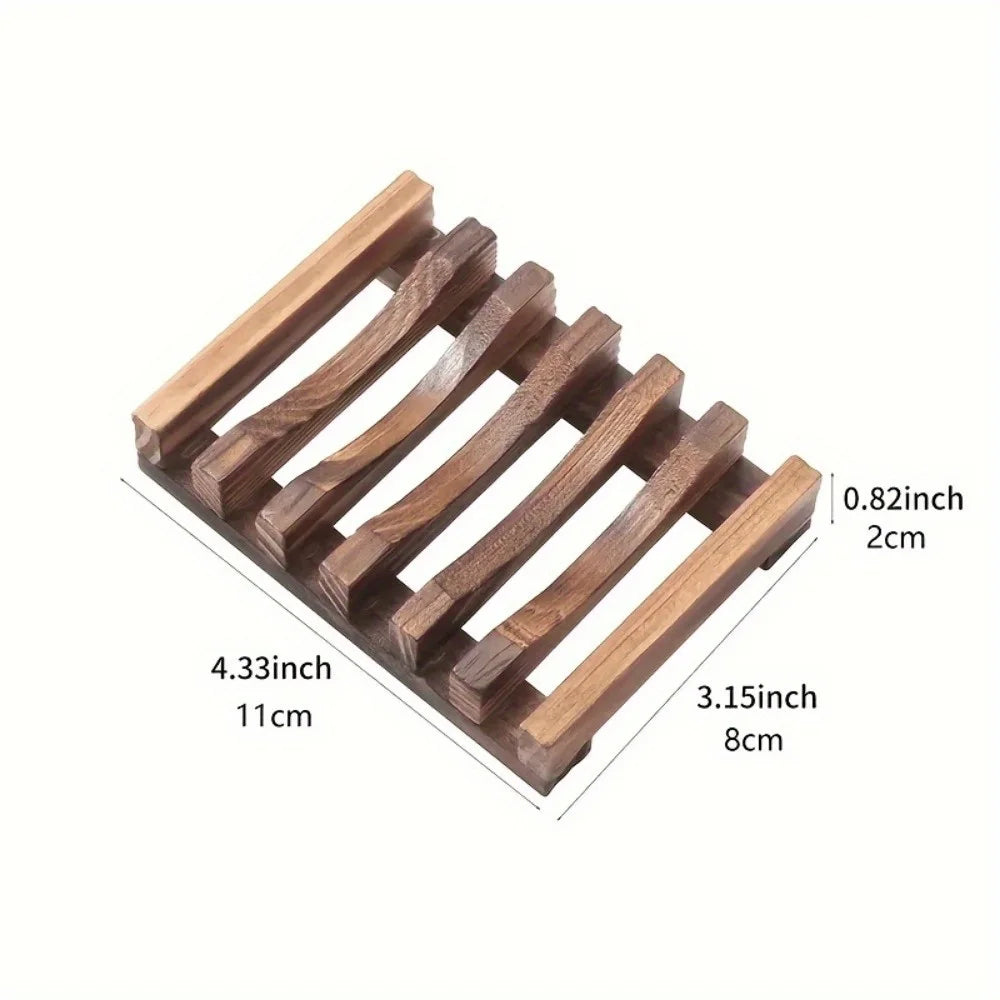 Elegant Wooden Soap Dish